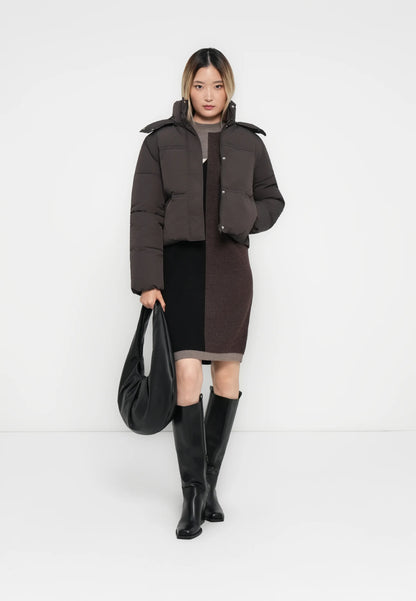 Doudoune Courte Matelassée