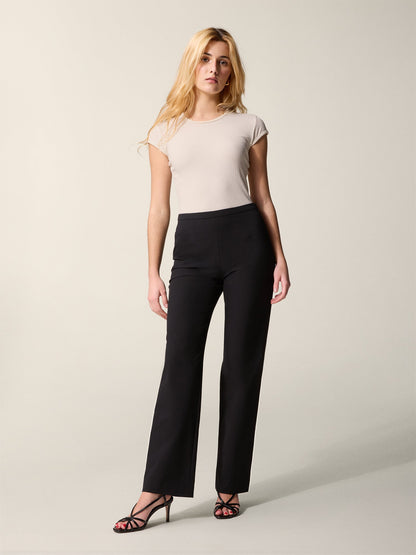 Pantalon Stretch Taille Haute