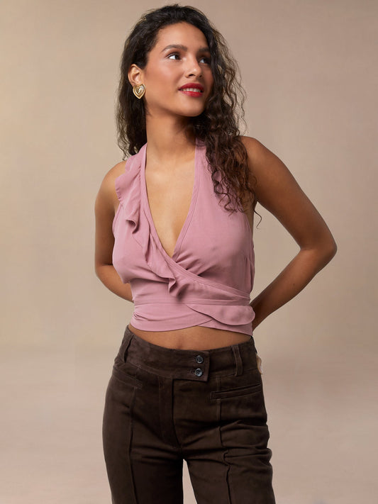 Top Dos Nu Drapé | Audacieux & Féminin | Été & Sorties En Soirée