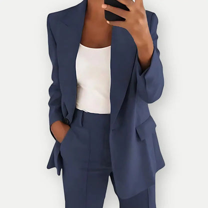 Tailleur Femme | Ensemble Blazer Et Pantalon | Parfait Pour Le Bureau Ou Les Occasions Formelles