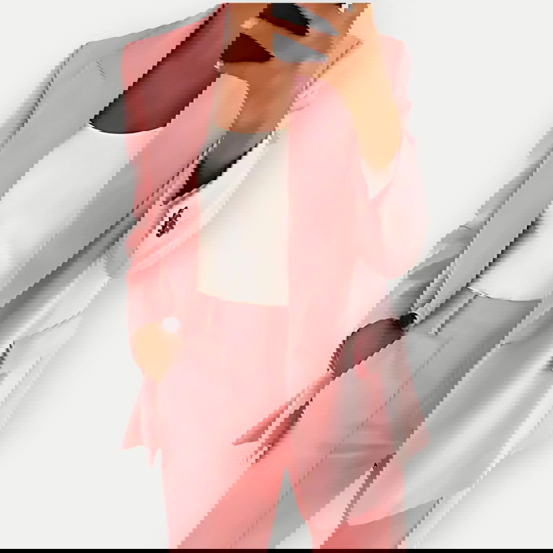 Tailleur Femme | Ensemble Blazer Et Pantalon | Parfait Pour Le Bureau Ou Les Occasions Formelles