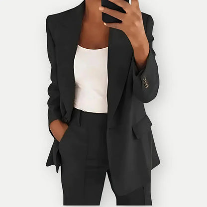 Tailleur Femme | Ensemble Blazer Et Pantalon | Parfait Pour Le Bureau Ou Les Occasions Formelles