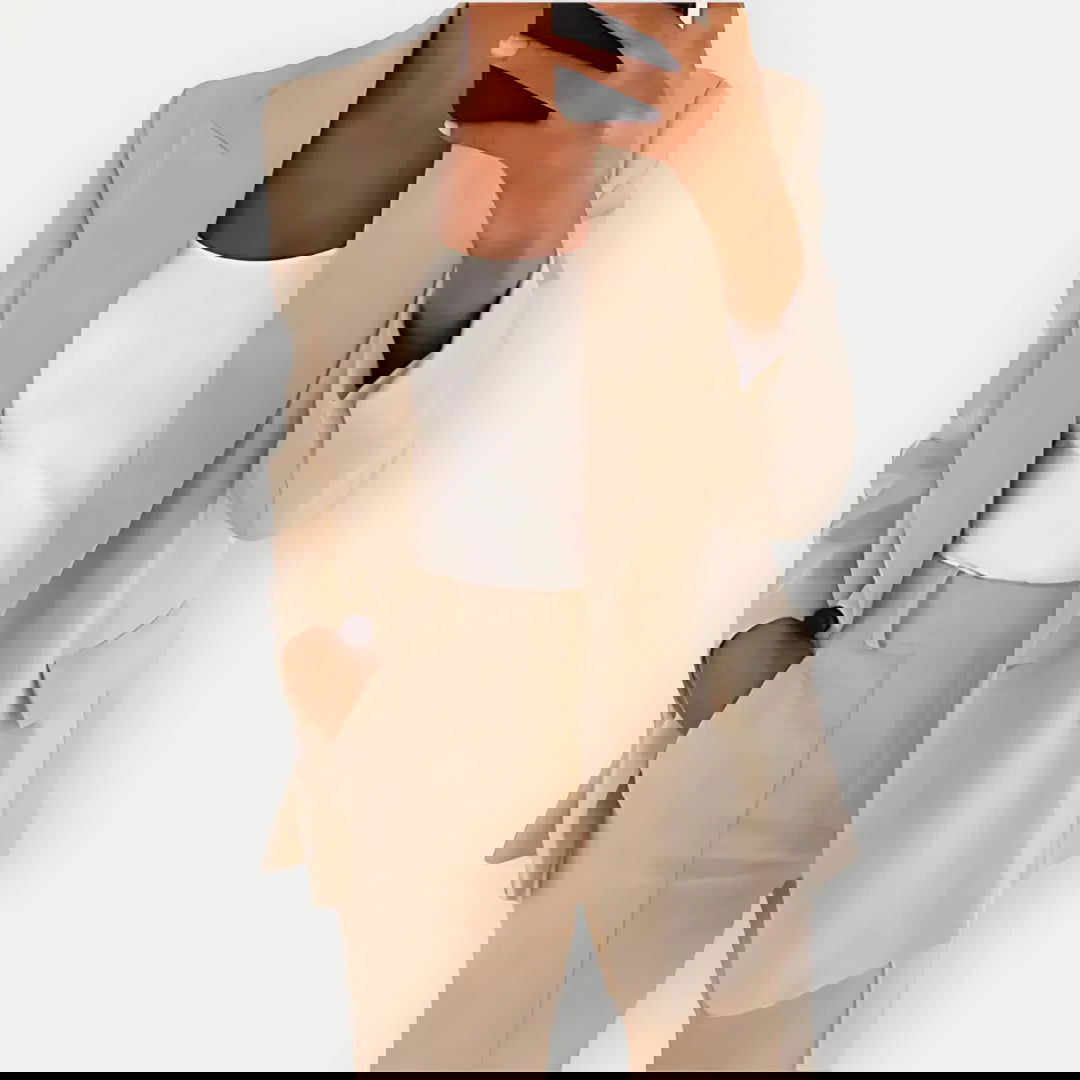 Tailleur Femme | Ensemble Blazer Et Pantalon | Parfait Pour Le Bureau Ou Les Occasions Formelles