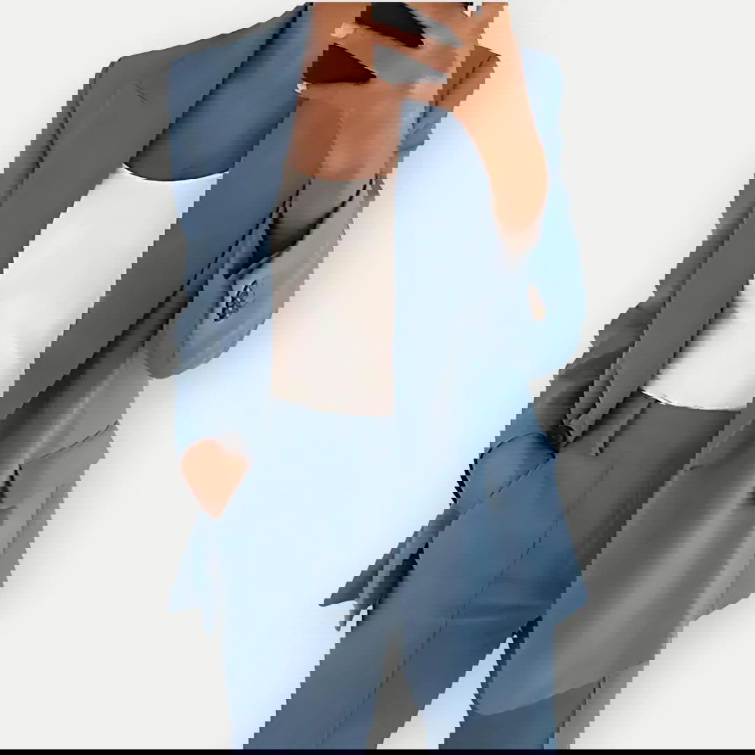 Tailleur Femme | Ensemble Blazer Et Pantalon | Parfait Pour Le Bureau Ou Les Occasions Formelles