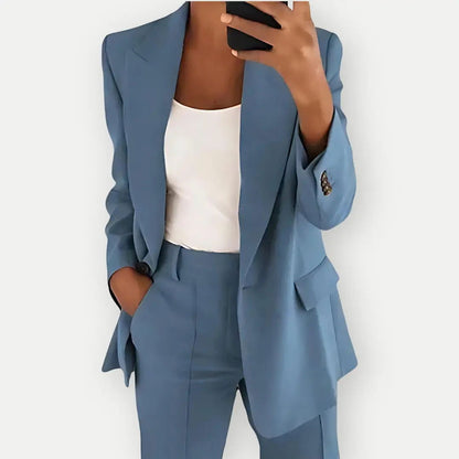 Tailleur Femme | Ensemble Blazer Et Pantalon | Parfait Pour Le Bureau Ou Les Occasions Formelles