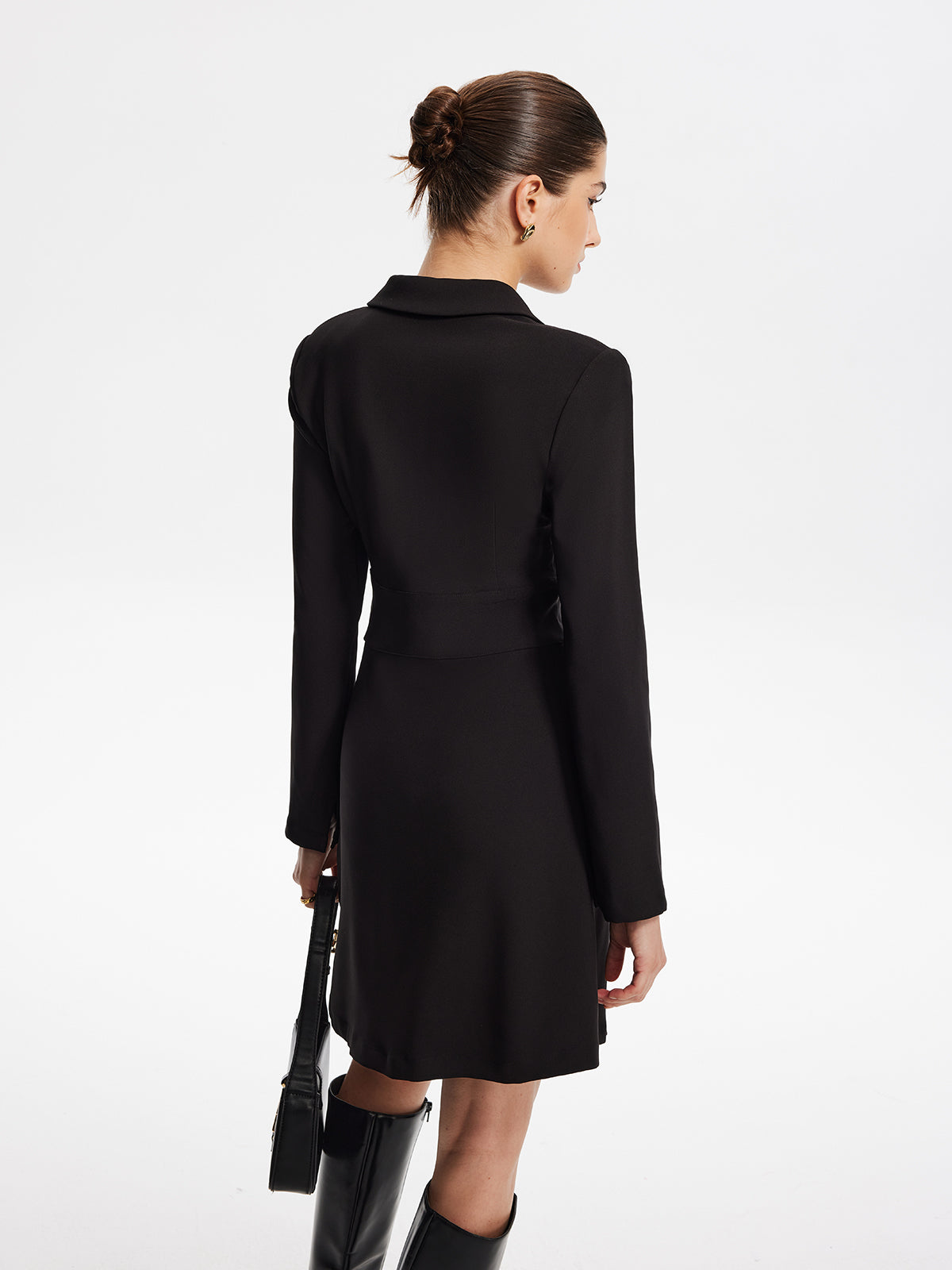 Robe Blazer Femme | Élégante et Structurée | Look Professionnel Et Chic | Idéale Pour Les Soirées Ou Dîners