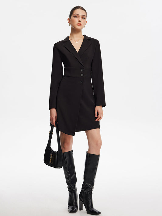 Robe Blazer Femme | Élégante et Structurée | Look Professionnel Et Chic | Idéale Pour Les Soirées Ou Dîners
