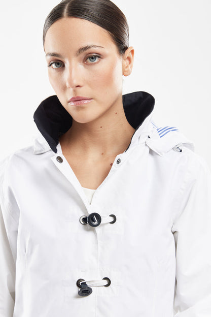 Veste Femme | Polyester | Déperlante Avec Capuche | Idéale Pour Les Jours De Pluie En Ville