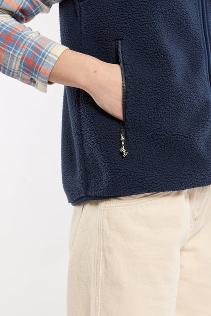 Gilet Sans Manches Femme | Polaire Recyclée | Léger Et Chaud | Parfait Pour Les Sorties En Plein Air