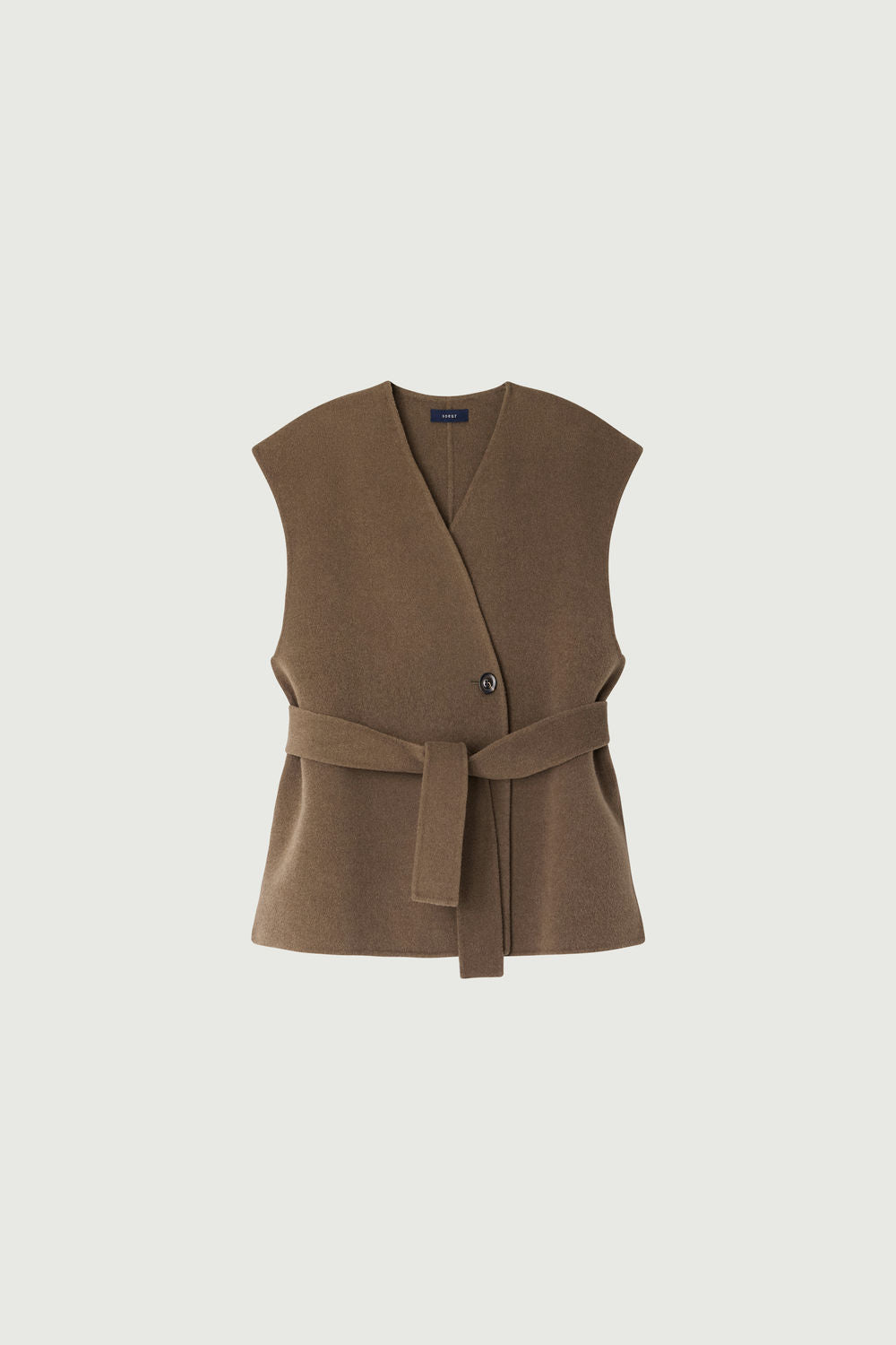 Veste Sans Manches Femme | Gilet En Laine Mélangée | Élégant Et Parfait Pour La Superposition