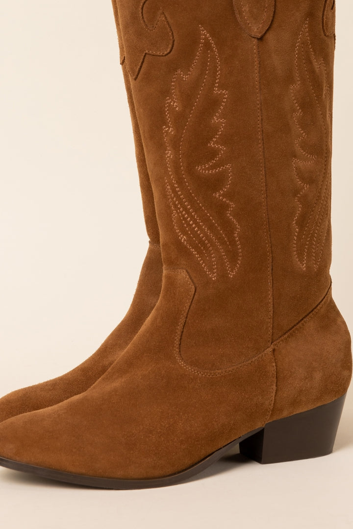 Bottes Western en Cuir