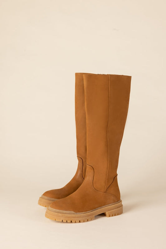 Bottes Hautes en Cuir