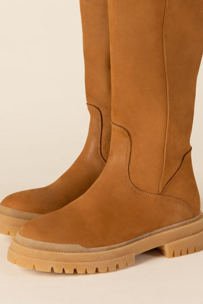 Bottes Hautes en Cuir