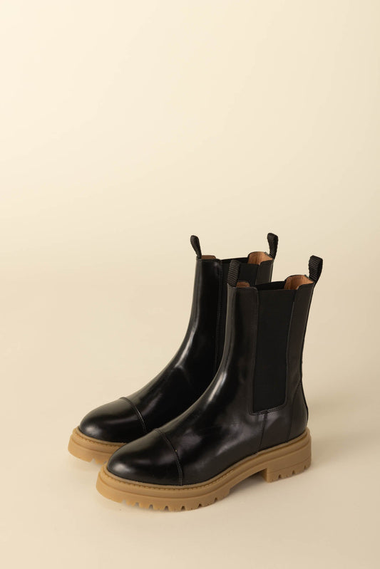Bottes Chelsea en Cuir