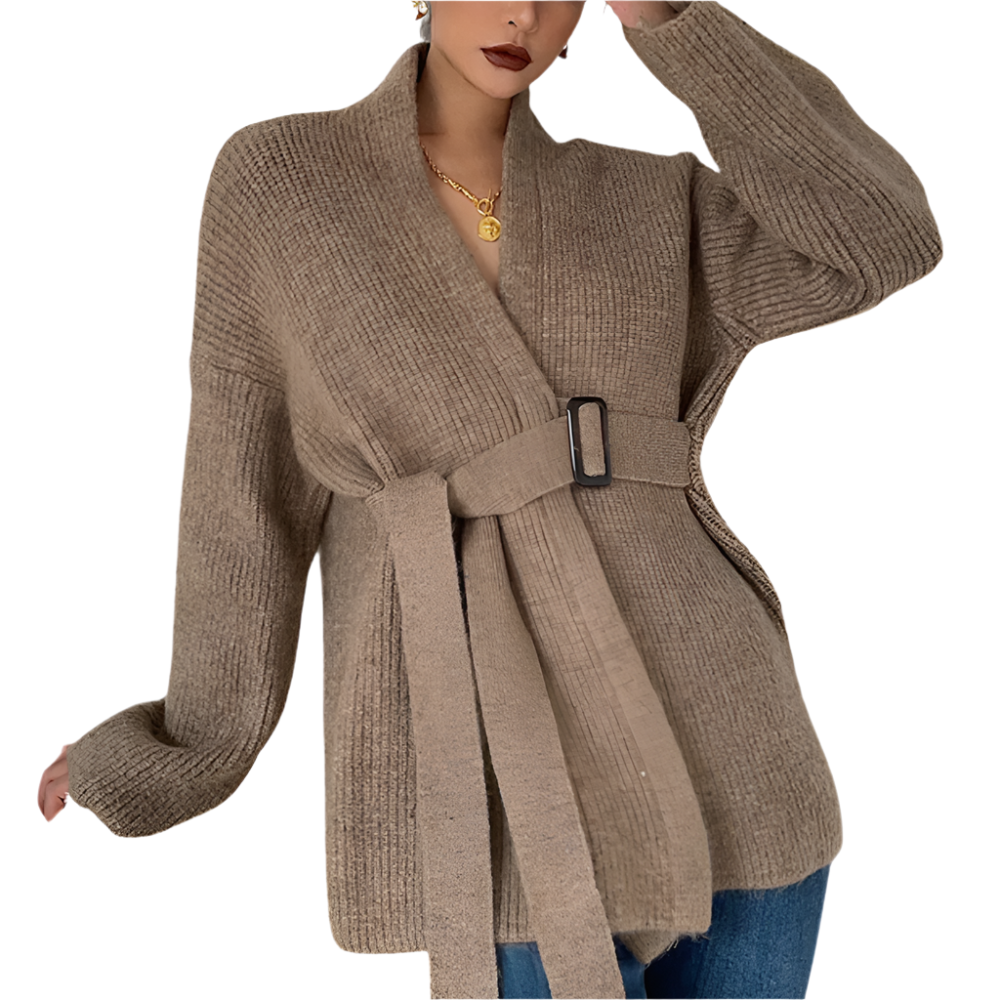 Gilet Femme | Ceinturé Et Douillet | Idéal Pour Un Look Décontracté-Chic