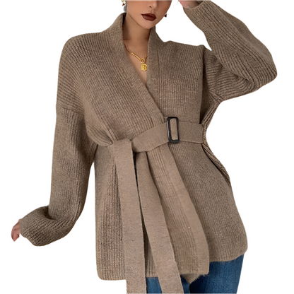 Gilet Femme | Ceinturé Et Douillet | Idéal Pour Un Look Décontracté-Chic