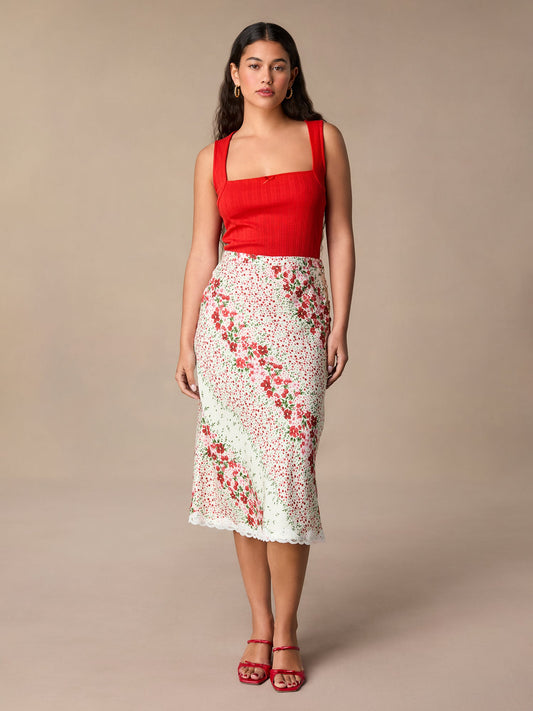 Top Rouge | Encolure Carrée Et Ajusté | Moderne Et Féminin | Idéal Pour L’Été Et Les Sorties