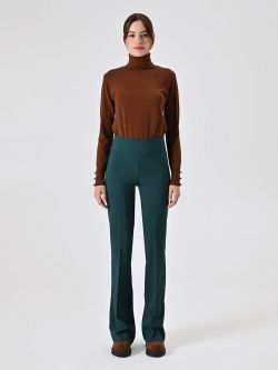 Pantalon Evasé Structuré