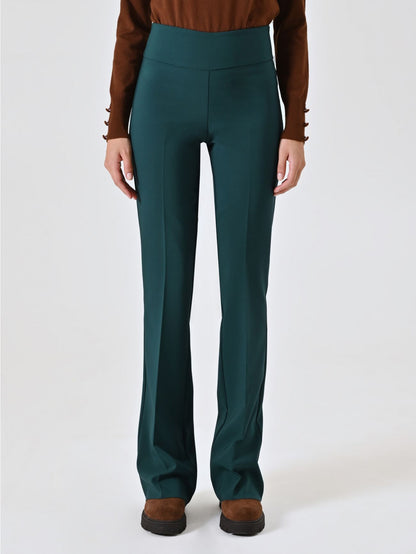 Pantalon Evasé Structuré