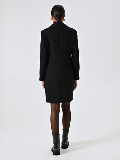 Manteau Boutons Dorés