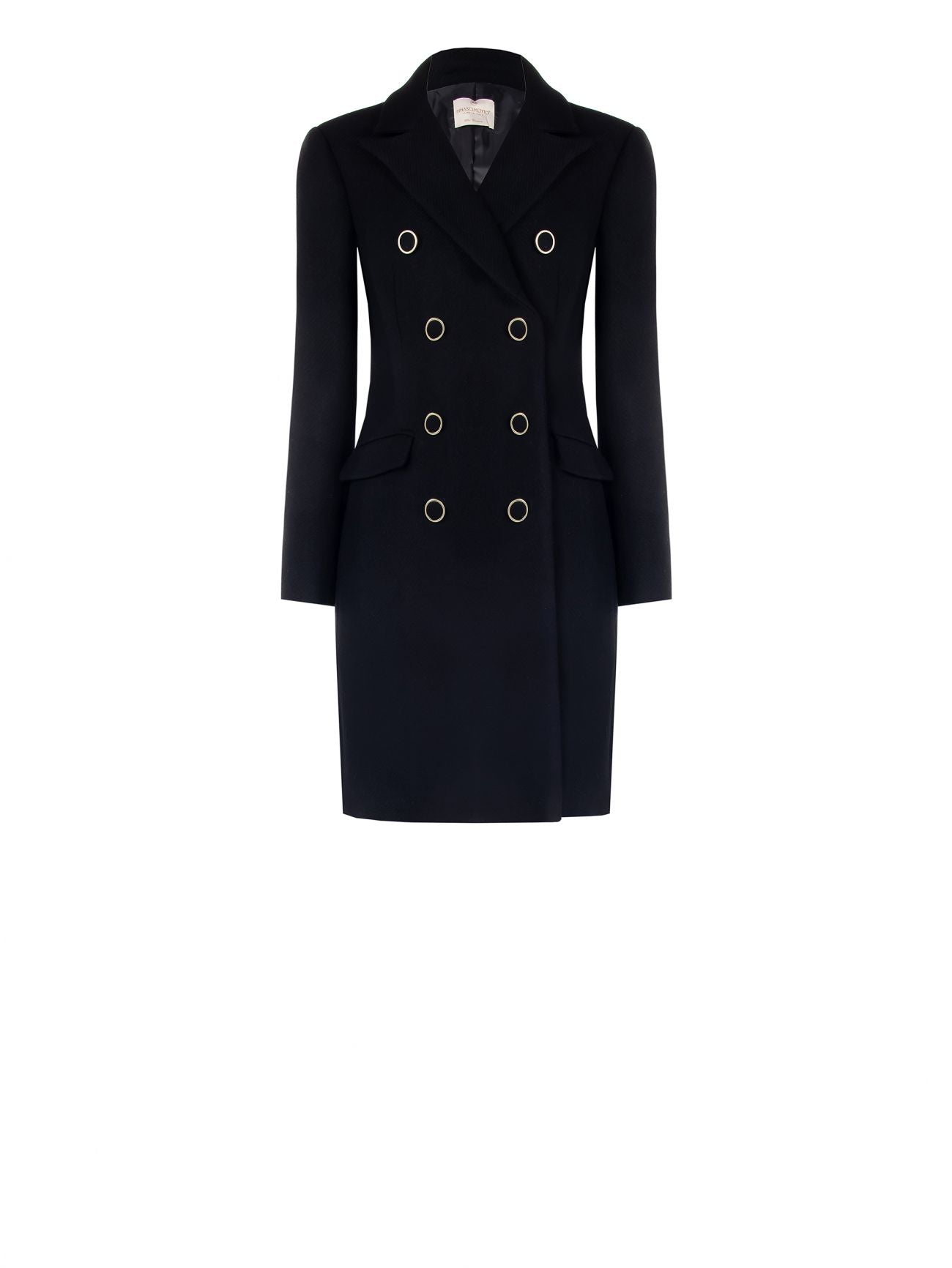 Manteau Boutons Dorés