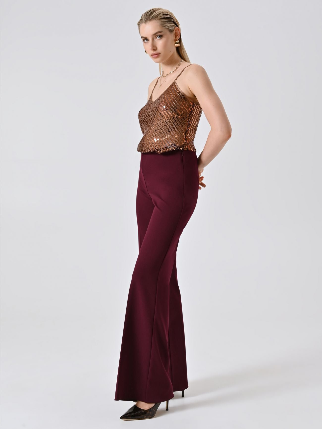 Pantalon Fluide De Soirée