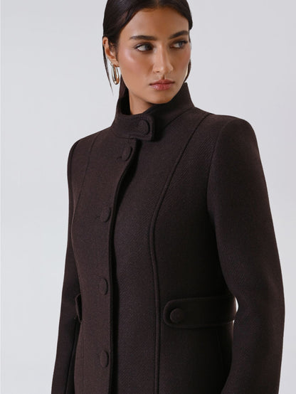 Manteau Cintré Laine