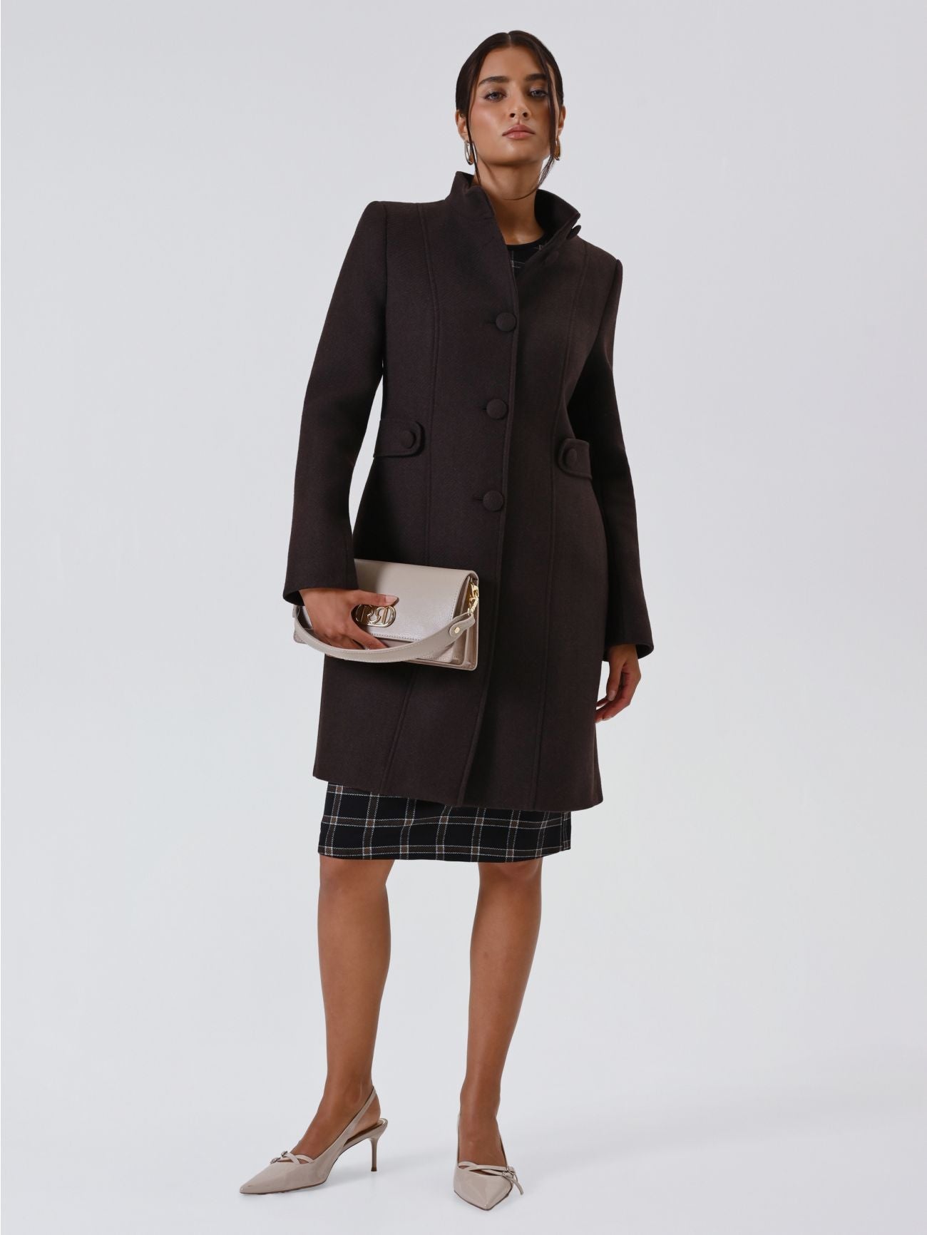 Manteau Cintré Laine