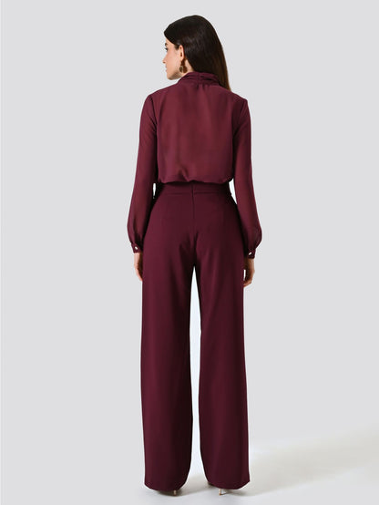 Pantalon Ceinturé Elégant