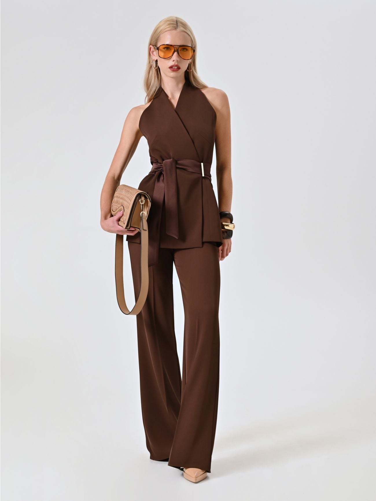 Pantalon Large Minimaliste