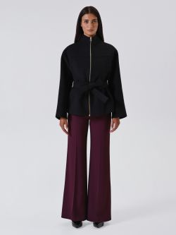 Manteau Zippé Ceinturé