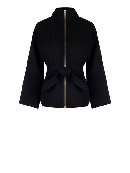Manteau Zippé Ceinturé
