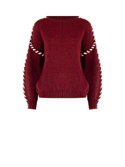 Pull Détails Torsadés