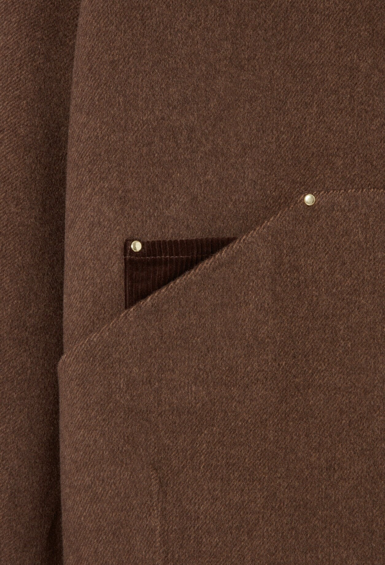 Manteau Femme | Court Et Structuré | En Laine Mélangée Avec Détails Dorés