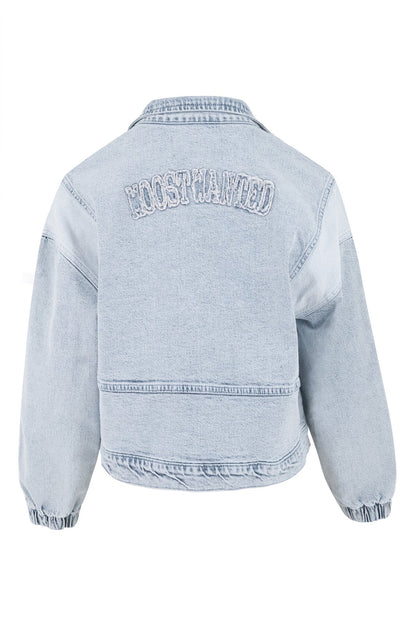 Ensemble En Jean | Veste Oversize Et Pantalon Taille Haute | Idéal Pour Un Look Western Chic Estival