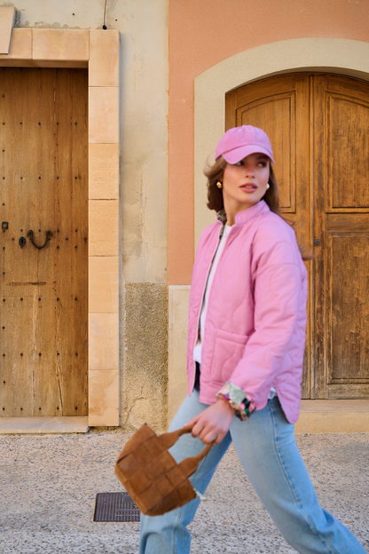 Veste Matelassée | Polyester Léger | Coupe Moderne Décontractée | Parfaite Pour Le Printemps Et L’Automne