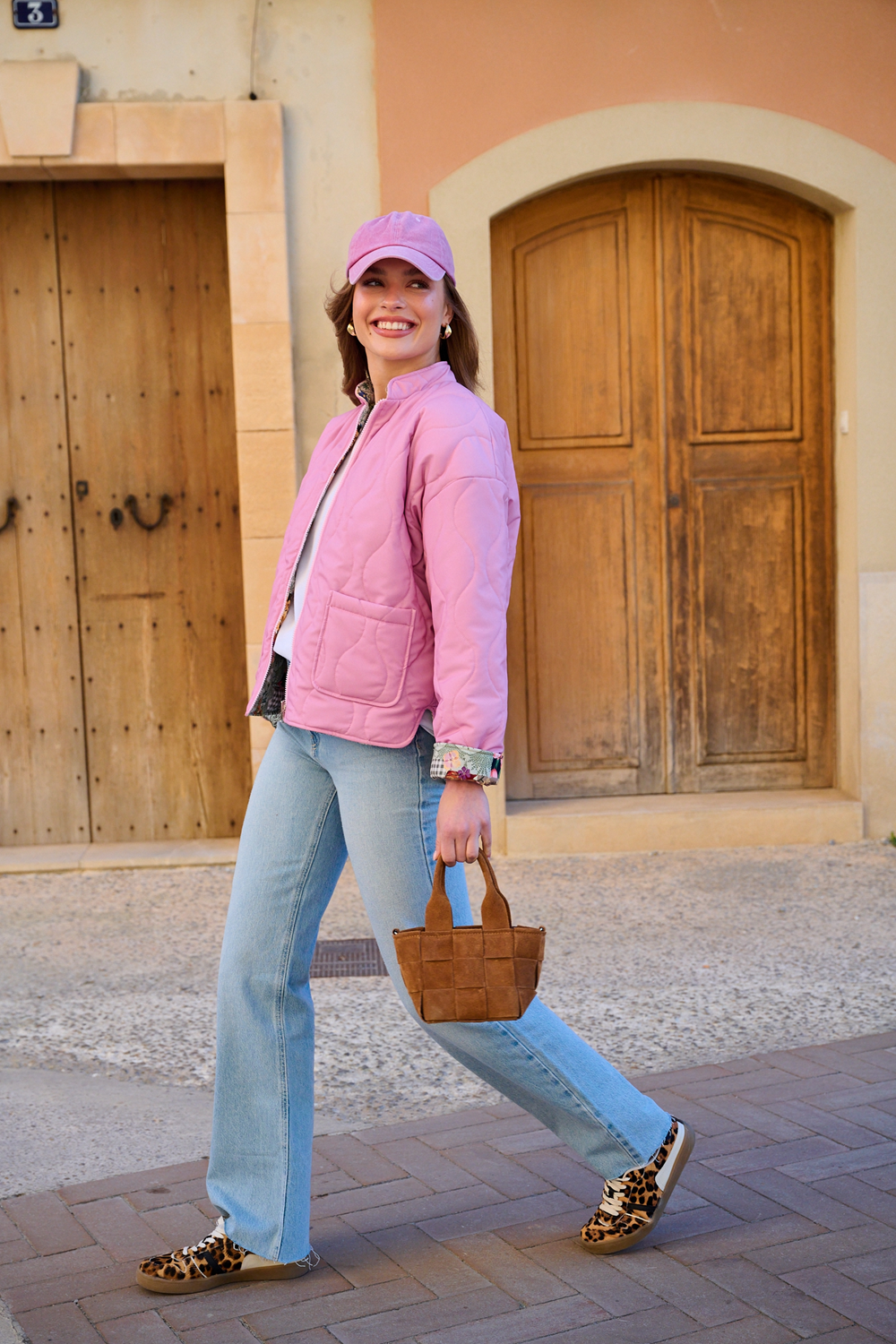 Veste Matelassée | Polyester Léger | Coupe Moderne Décontractée | Parfaite Pour Le Printemps Et L’Automne