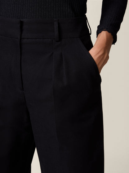 Pantalon Large Taille Haute