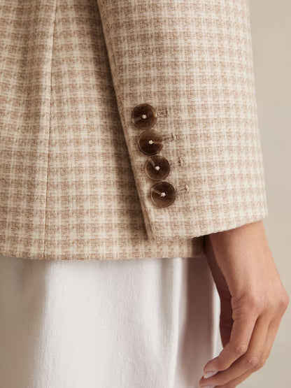 Manteau Femme | Mélange Laine | Élégant et Chaud pour l’Hiver