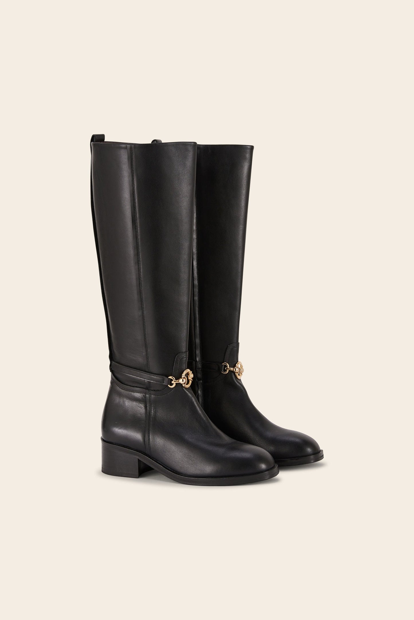 Bottes Cavalières en Cuir