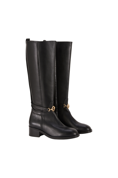 Bottes Cavalières en Cuir