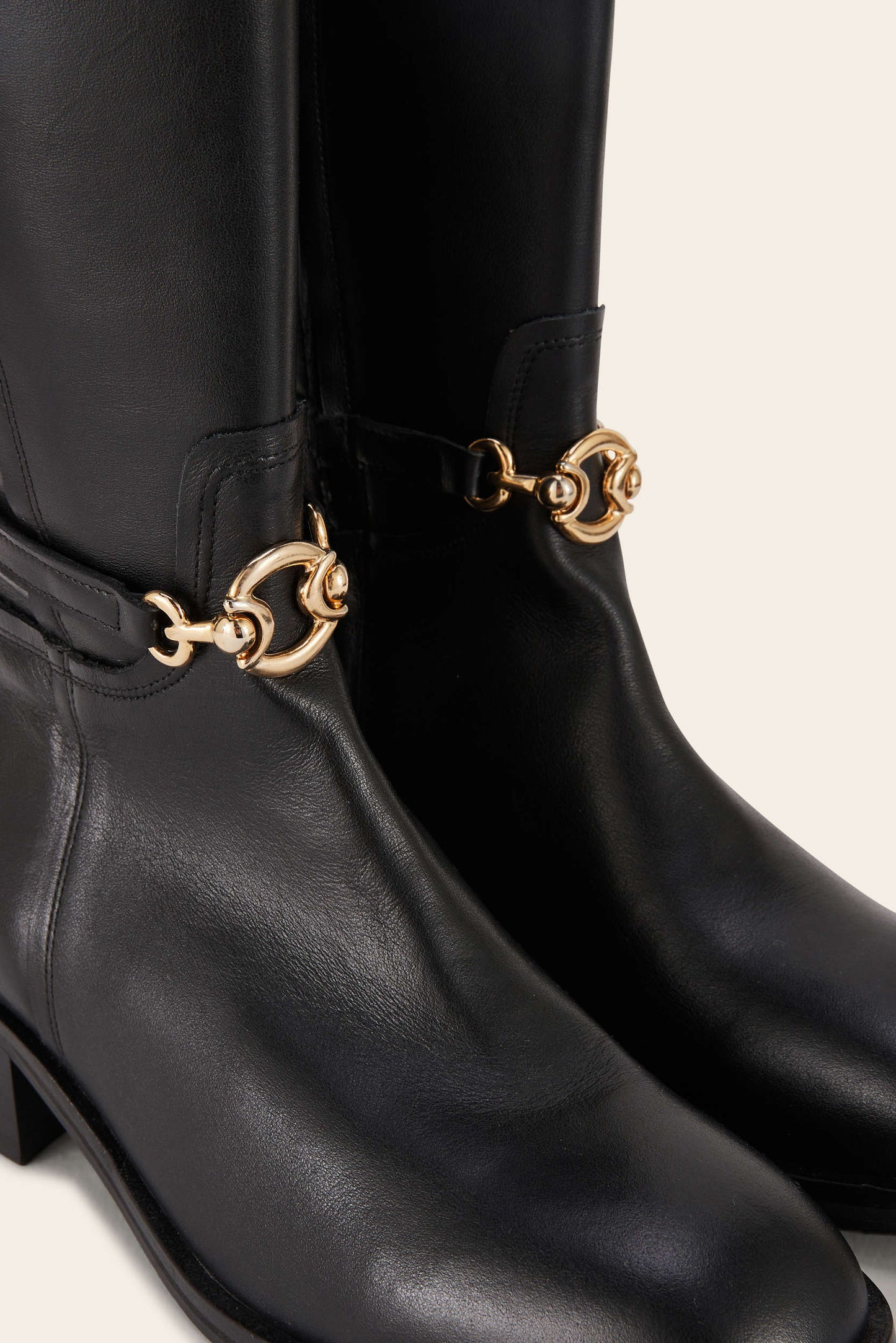 Bottes Cavalières en Cuir