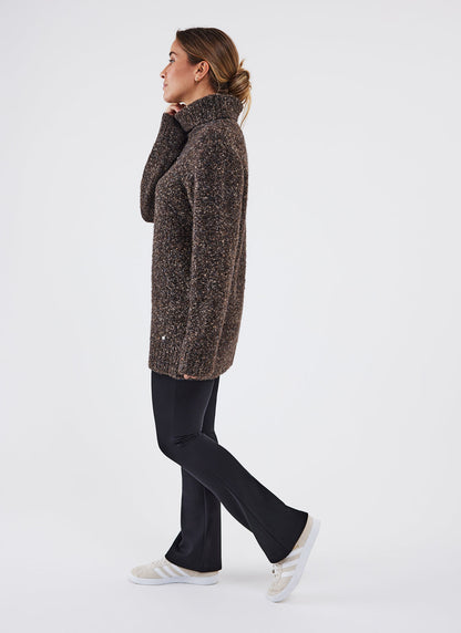 Pull Long à Col Montant