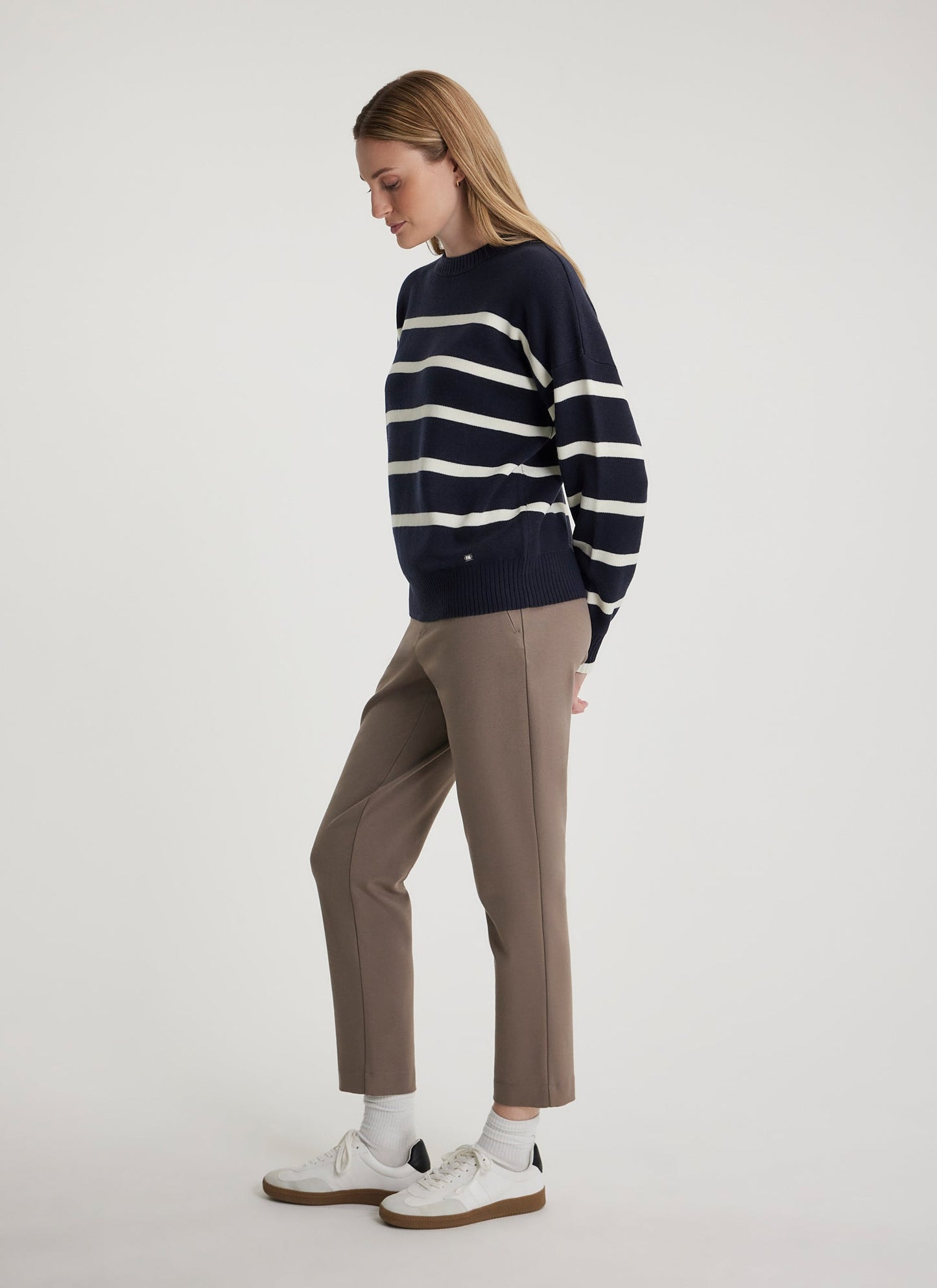 Pull Rayé Décontracté