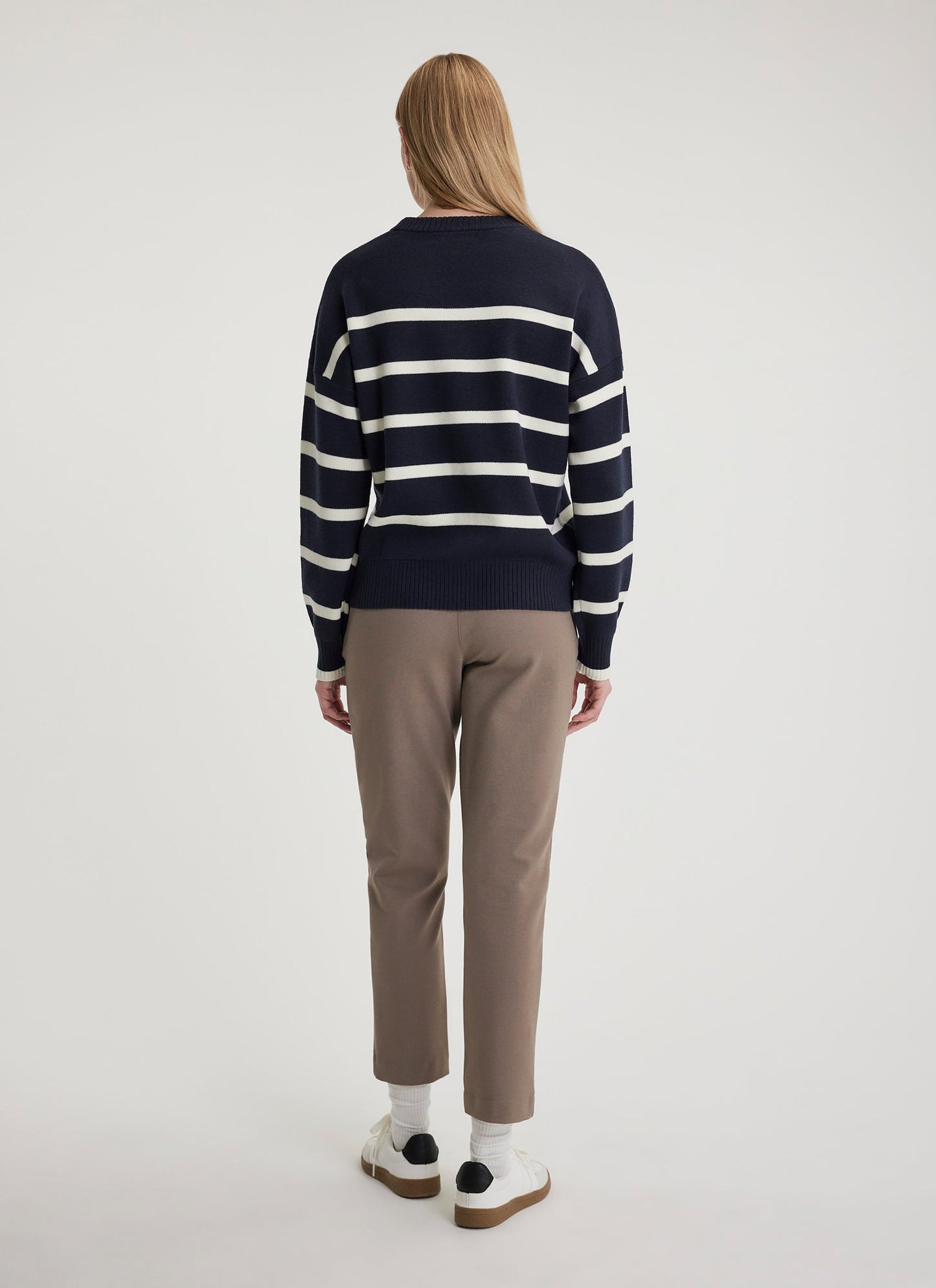 Pull Rayé Décontracté