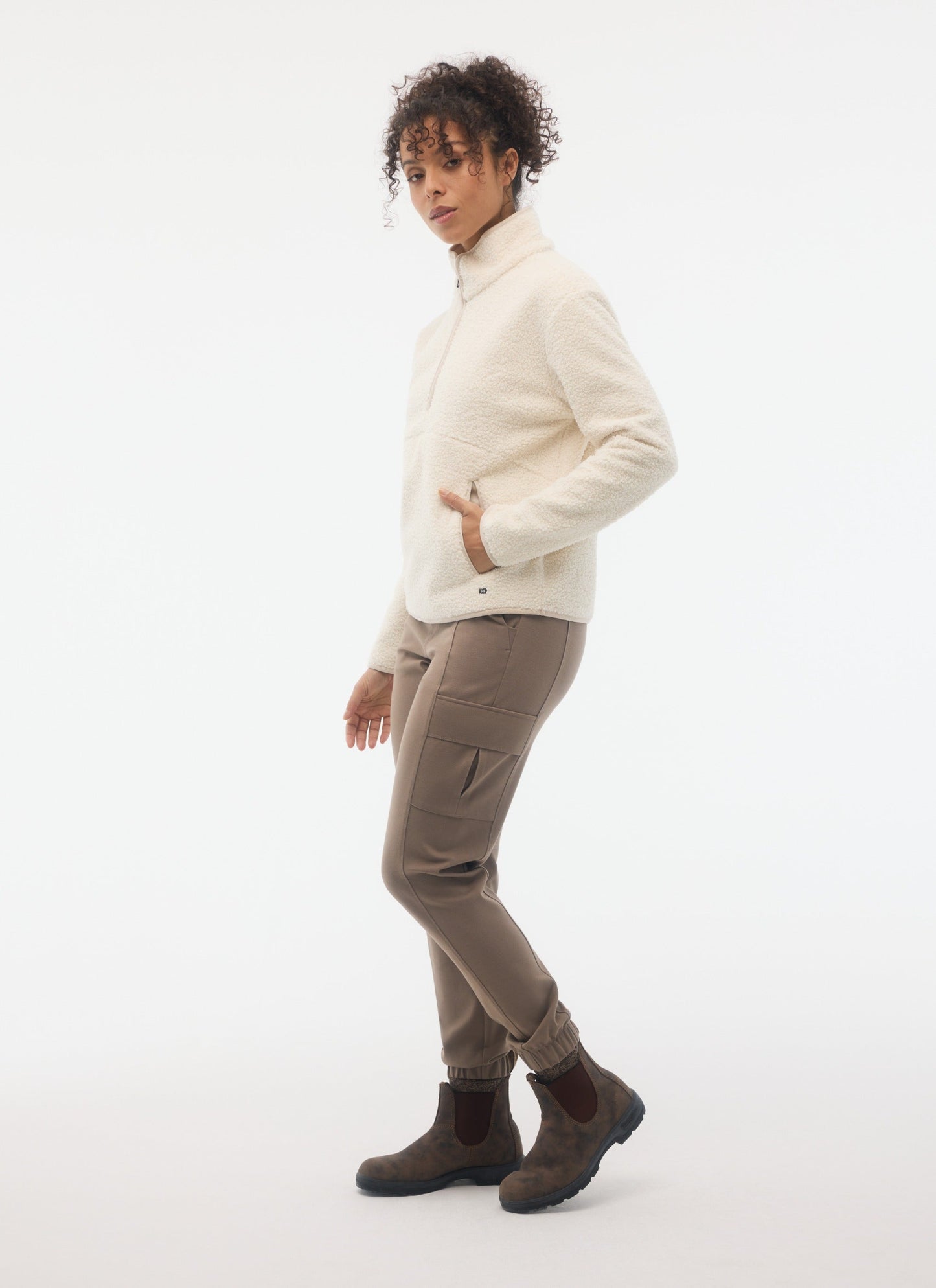 Sweat Polaire Zippé Recyclé