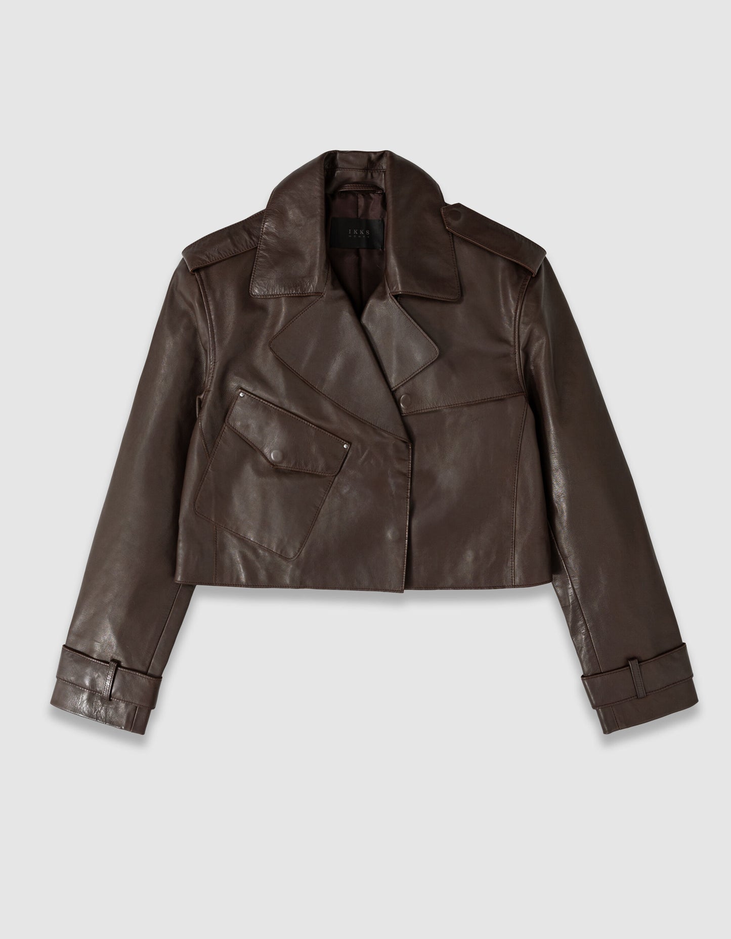 Veste Courte Effet Cuir