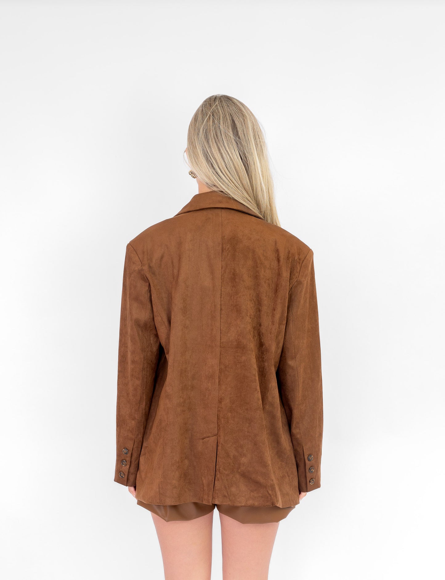 Blazer Femme | Coupe Longue | Stretch Et Confortable | Look Moderne Et Urbain