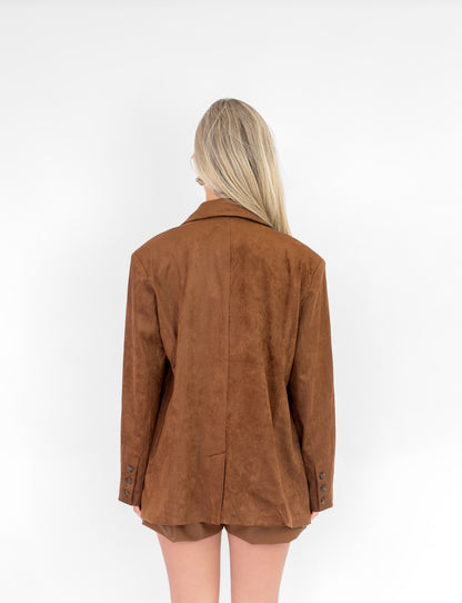 Blazer Femme | Coupe Longue | Stretch Et Confortable | Look Moderne Et Urbain