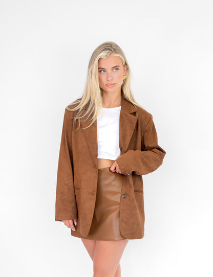 Blazer Femme | Coupe Longue | Stretch Et Confortable | Look Moderne Et Urbain